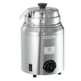 Server Topping Warmer with ladle